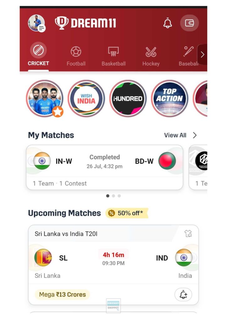 Can I use Dream11 Outside India